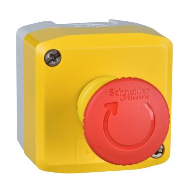 Schneider Electric XALK178G Tryckknappslåda till nödstopp