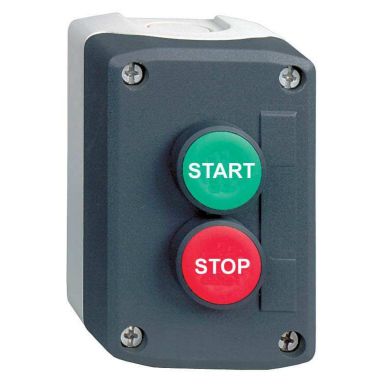 Schneider Electric XALD215 Tryckknappslåda Start/stop, komplett