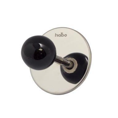 Habo 100366 Klädkrok svart