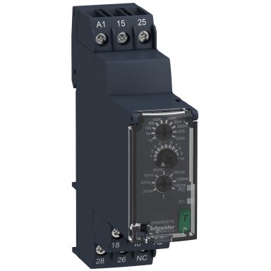 Schneider Electric RE22R2QTMR Tidrelä start, 2C/O