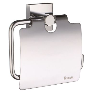 Smedbo House RK3414 Toalettpappershållare med lock