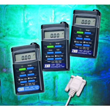 Elma 1392 EMF Felttester elektromagnetisk feltmåler med logfunktion