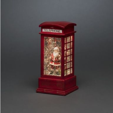 Konstsmide 4388-550 Dekorationsbelysning telefonkiosk med tomte