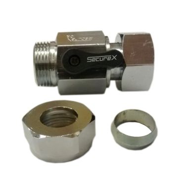Z FG2212747 Vesimittarin sulku 3/4-liitin/18 mm-puserrusliitos