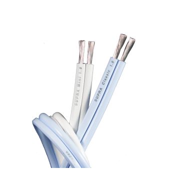 SUPRA Classic Högtalarkabel 2 x 1,6 mm², vit