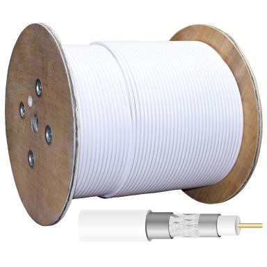 Televes RG-11T Koaksialkabel 1,6/7,1 mm, trippelskjermet, 1 m