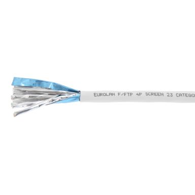 Eurolan 19D-ZA-23WT-R500 Datakabel C6A, F/FTP, LSZH, Dca