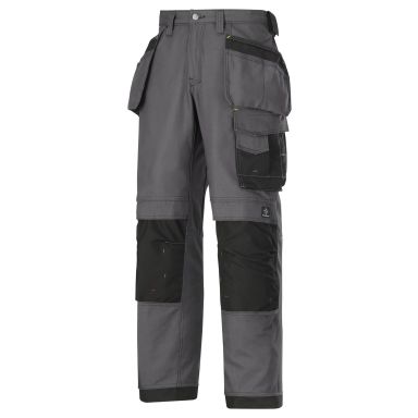 Snickers Workwear 3214 Arbeidsbukse grå/svart