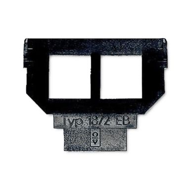 ABB 1867EB Asennusaluslevy DKS, 2xRJ45 Keystone