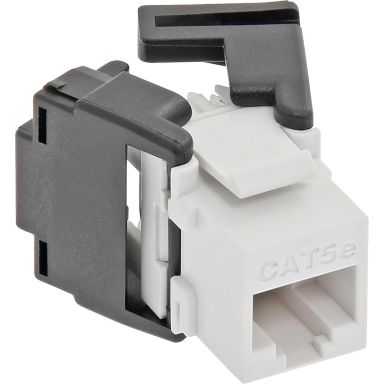 Eurolan 16B-U5-05WT Keystoneuttag RJ45, Cat 5E UTP, Eurolan