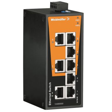 Weidmüller IE-SW-BL08-8TX Omskifter