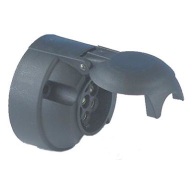 Gelia 80000354 Tilhengerkontakt hunn, 7-polet Makrolon