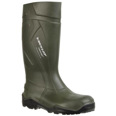 Dunlop D760933 Gummistøvel grønn, Purofort+, PU