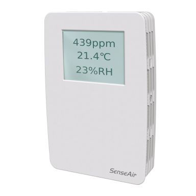 Calectro T-SENSE-VAV-D CO2-givare med touchdisplay