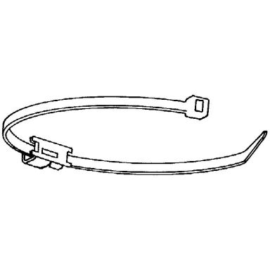 Schneider Electric 5440800 Buntebåndfeste svart