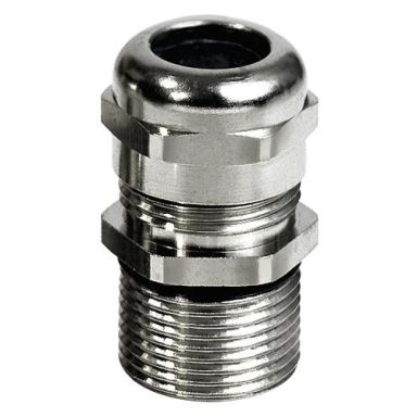 Rutab 1460442 Ruuvattava liitin IP68, pitkä kierre, messinki