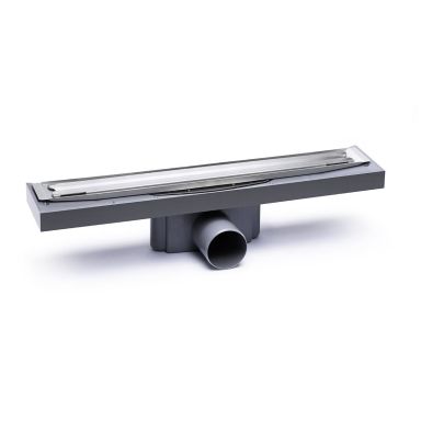 Purus PRO Line Premium 1200 Golvbrunn med ram, sidoutlopp