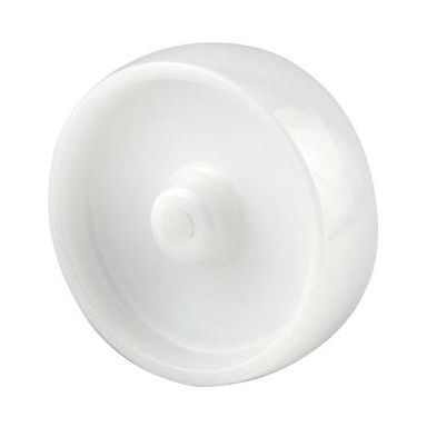 Tente UOO050 Industrihjul nylon, grå, Ø 50mm, 8 mm aksel