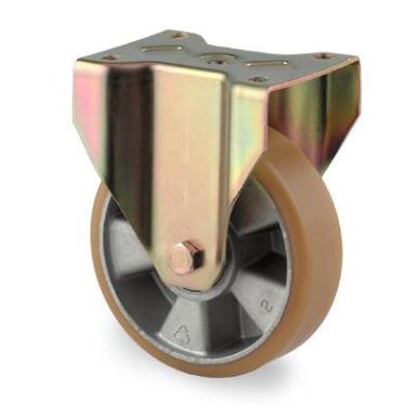 Tente 4688ITP200P63 Leddhjul fast, plate 140 x 110 mm, polyuret