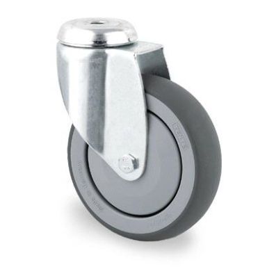 Tente 2470PJP125P30 Länkhjul termogummi, centrumhål 11 mm