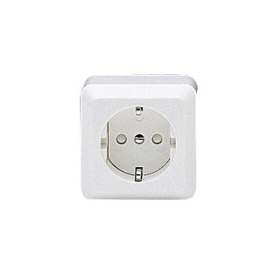 ABB 402EA Seinäpistorasia 2-osainen, pinta-asennettava, IP20