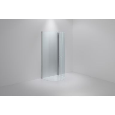 INR Linc Monument Dusjhjørne blankt klart glass