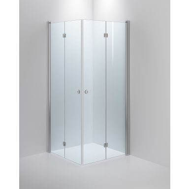 INR Linc Angel Flex Dusjhjørne blankt klart glass
