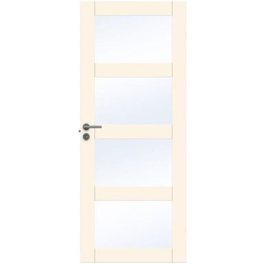 Swedoor Unique GW 04L Innerdörr vit (S 0502-Y)