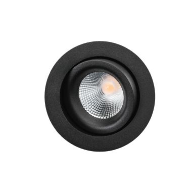 SG Armaturen Junistar Lux Isosafe Downlight-valaisin 7 W, musta
