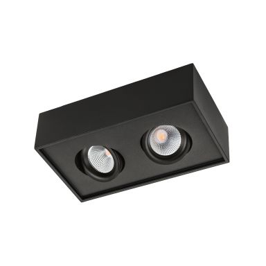 SG Armaturen Cube Lux Alasvalo LED, 2x7W, 2700K
