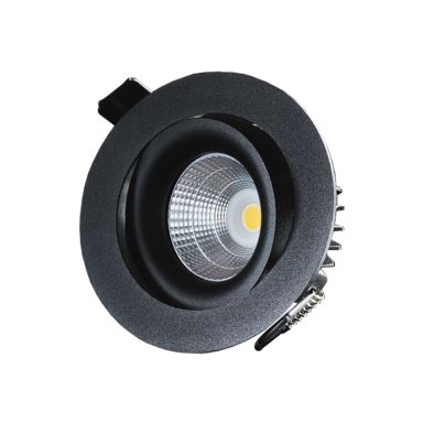 Designlight P-1602527B Downlight 7W, svart