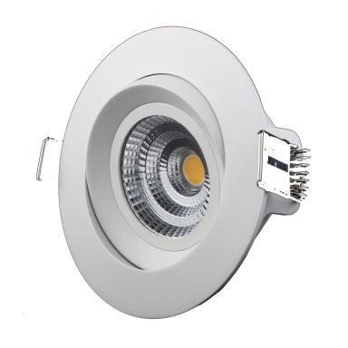 Designlight M-Penny Downlight-valaisin 7 W, käännettävä, 6 kpl