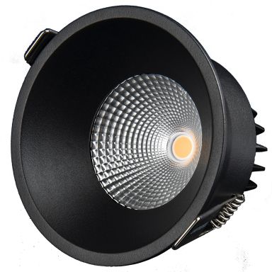 Designlight P-196B Downlight 11W, svart