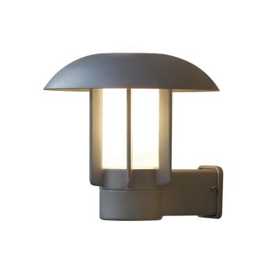 Konstsmide Heimdal Väggarmatur E27-sockel, aluminium