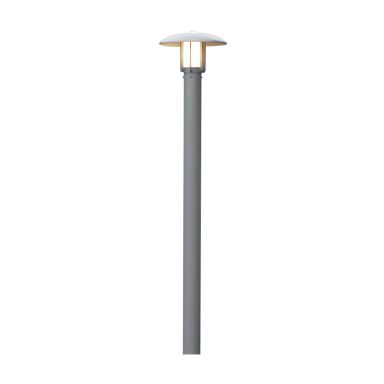 Konstsmide Heimdal Stolpelykt 20 cm, aluminium