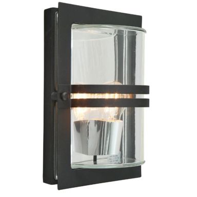 Norlys Basel 660 Væglampe E27, 75W, IP54, klar