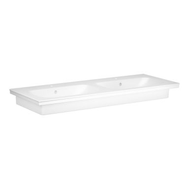 Gustavsberg Artic Tvättställ 120 cm, 2 st. bassänger