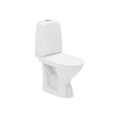 Ifö Spira Rimfree 6262 Toaletstol med blødt sæde