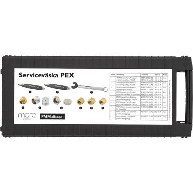 FM Mattsson 1006671 Serviceväska 11 delar