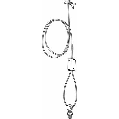 Frico 18062 Tråd 3 meter, galvaniseret