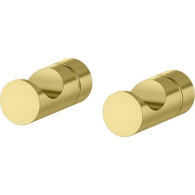 Mora INXX II Handdukskrok 2-pack, borstad mässing PVD
