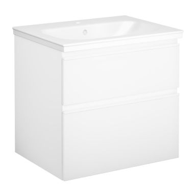 Gustavsberg Artic Kommodepakke gripelist, hvit, 60 cm