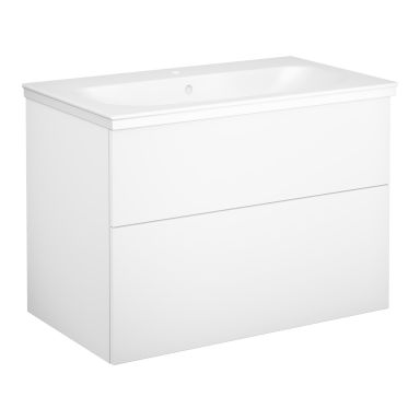 Gustavsberg Artic Kommodepakke glatt, hvit, 80 cm