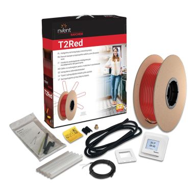 RAYCHEM R-RD-B-100M/SENZ Värmekabelpaket 10 W/m, röd