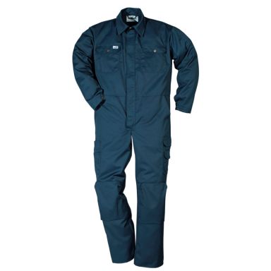 Fristads 881 FAS Overall med knappar, marinblå, L
