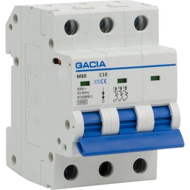 Gacia 4021163072 Automaattisulake 3-napainen, 10kA