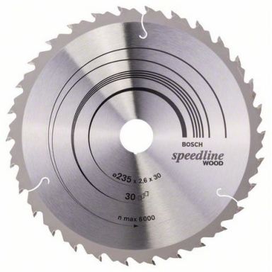 Bosch 2608640807 Speedline Wood Sagklinge 30T