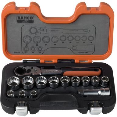 Bahco S140T Hylsysarja