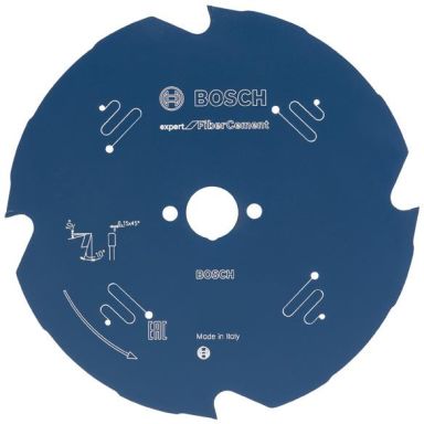 Bosch 2608644125 Expert for Fiber Cement Sagklinge 4T