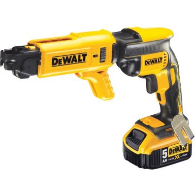 Dewalt DCF620P2K Kipsiruuvinväännin 2 x 5,0 Ah:n akku ja laturi